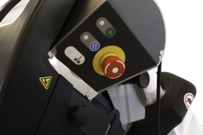 close-up of fasfil jr. controls